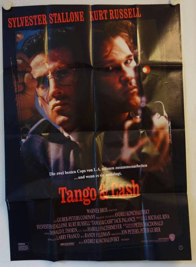 Tango und Cash original release german double-panel movie poster